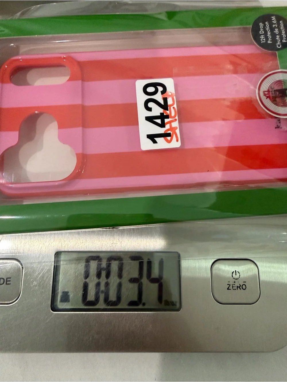 kate spade New York Striped Rose Coral iPhone 17 Pro Max Case MagSafe Compatible